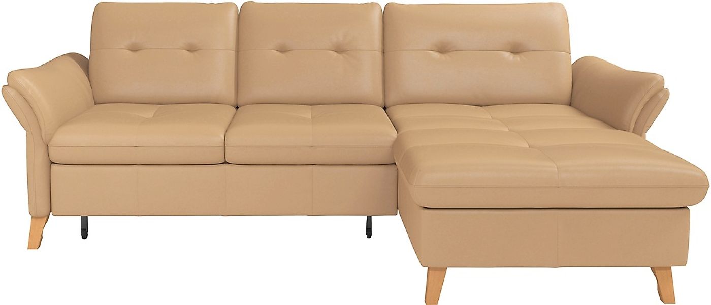 sit&more Ecksofa "Göteborg" Sitztiefenverstellung und Federkern, wahlweise günstig online kaufen