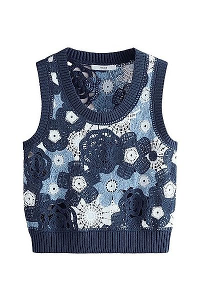 Next Pullunder Häkel-Tanktop mit Blumenmuster (1-tlg) günstig online kaufen