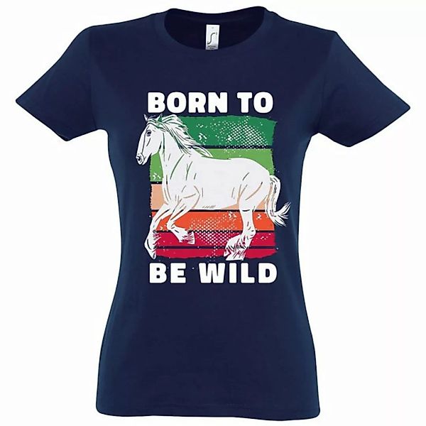 Youth Designz T-Shirt Born To Be Wild Damen Shirt mit trendigem Frontprint günstig online kaufen
