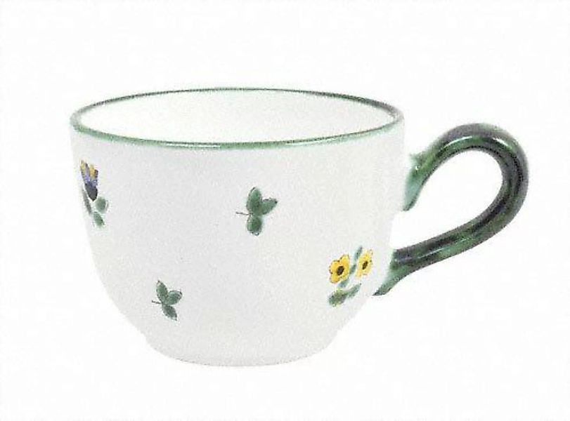 Gmundner Keramik Streublumen Kaffee Obertasse glatt 0,19 l günstig online kaufen