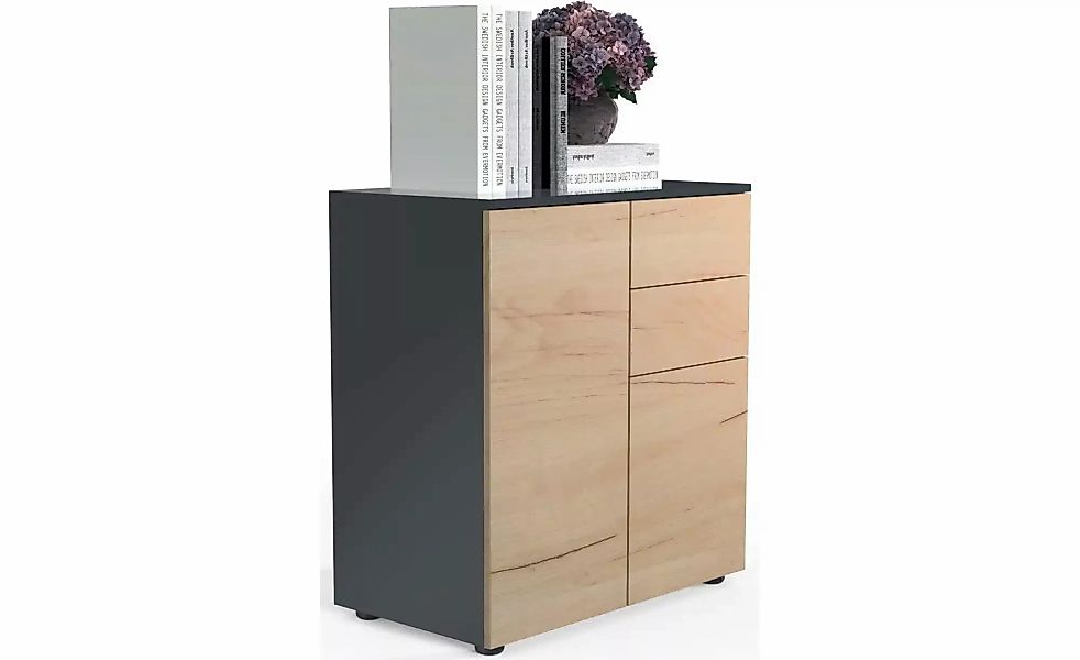 VCM Kommode "VCM Holz Kommode  Sideboard mit 2 Drehtüren und zwei Schublade günstig online kaufen