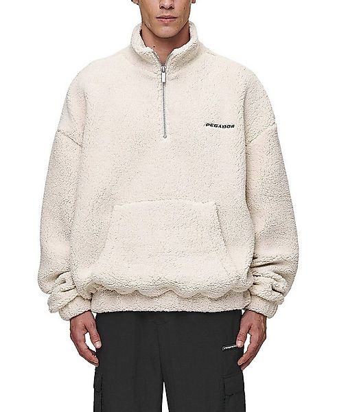 PEGADOR Sweater Sweatpulli PGDR Puka Teddy Half Zip günstig online kaufen