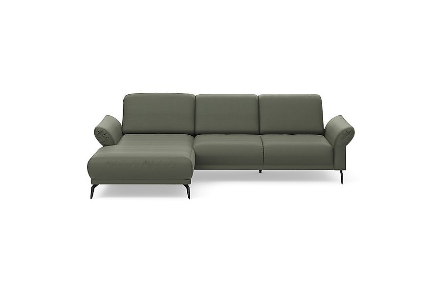 INOSIGN Ecksofa »Coco L-Form« Sitztiefen-, Arm- und Kopfteilverstellung, Co günstig online kaufen