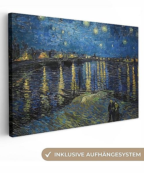 OneMillionCanvasses® Leinwandbild Van Gogh - Brücke - Alte Meister, Fotodru günstig online kaufen