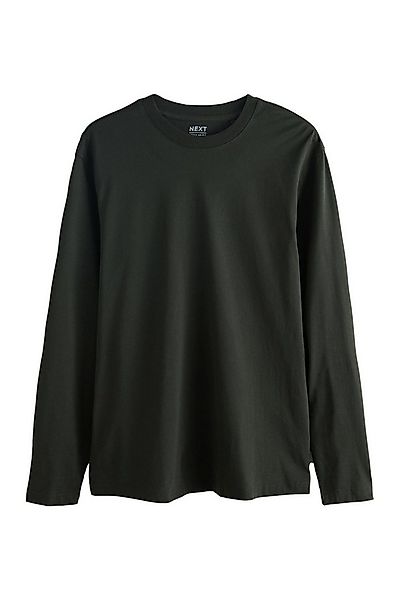 Next Langarmshirt Rundhalsshirt – Regular Fit (1-tlg) günstig online kaufen