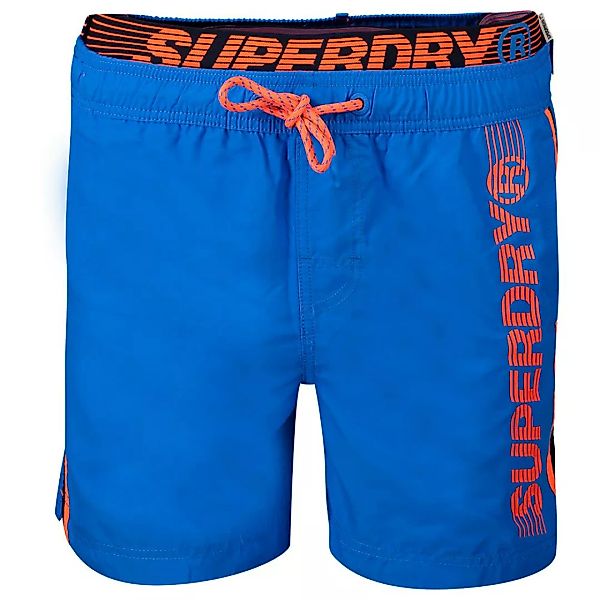 Superdry State Volley Badeanzug L Weekend Blue günstig online kaufen