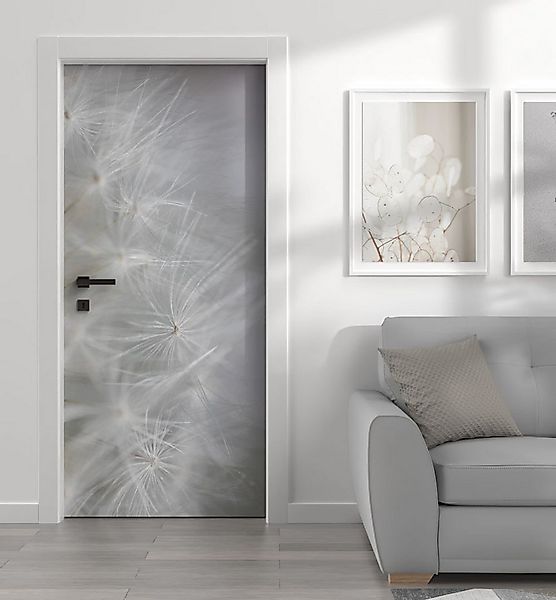 MyMaxxi Dekorationsfolie Türtapete Türposter selbstklebend Helle Pusteblume günstig online kaufen