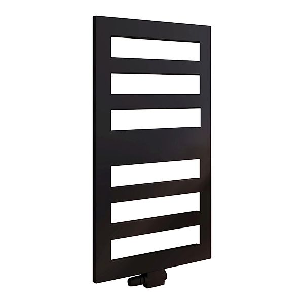 Schulte Badheizkörper Münster 397 W 114,3 cm x 60,5 cm Mattschwarz günstig online kaufen