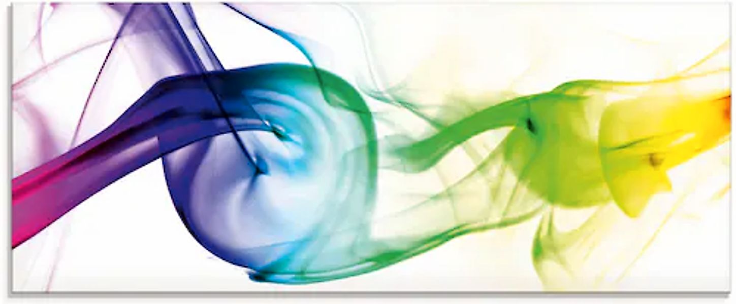 Artland Glasbild »Rauch - Abstrakt« Gegenstandslos 1 Stk. tlg. in verschied günstig online kaufen