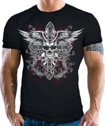 LOBO NEGRO® T-Shirt für Occult Gothic günstig online kaufen