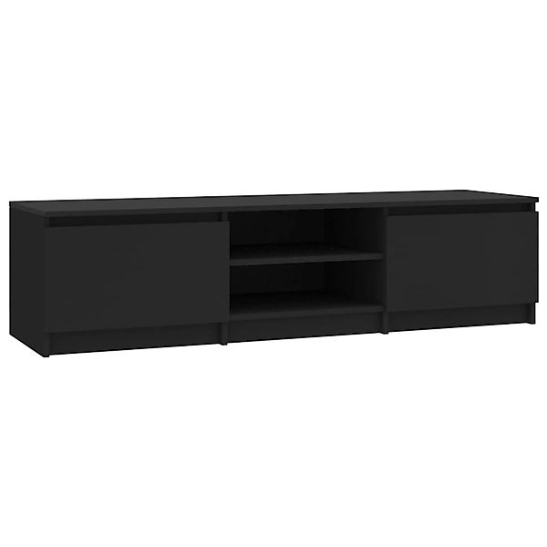 Tv-schrank Schwarz 140×40×35,5 Cm Spanplatte günstig online kaufen