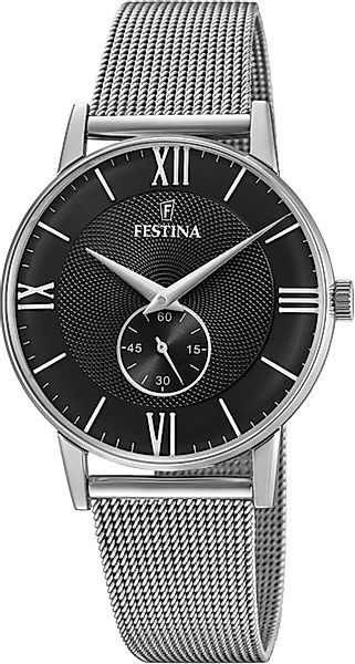 Festina Quarzuhr Retro F20568/4, Armbanduhr, Herrenuhr, günstig online kaufen