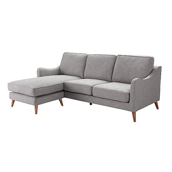 Ecksofa Venuste linen grey, 227 x 160/88 x 90 cm günstig online kaufen