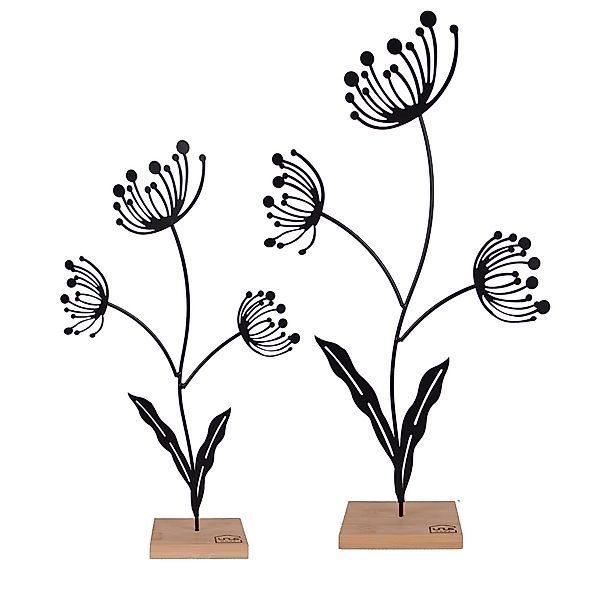 UNUS HOME Dekofigur Aufsteller Deko-Blume (2er günstig online kaufen