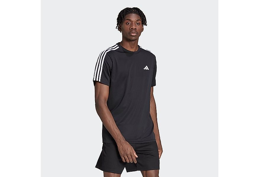 adidas Performance T-Shirt TRAIN ESSENTIALS 3-STREIFEN TRAINING günstig online kaufen
