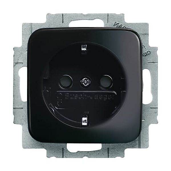 Busch-Jaeger Steckdosen-Einsatz sw m.erhöhtem Berührs. 20 EUCKS-215 günstig online kaufen