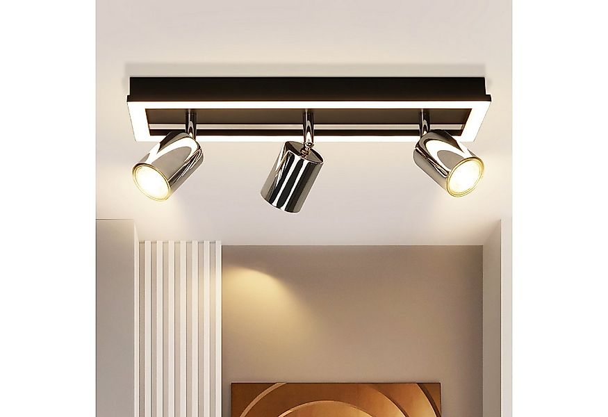 Nettlife LED Deckenstrahler Deckenleuchte 2/3/4 Flammig GU10 Küche Modern W günstig online kaufen