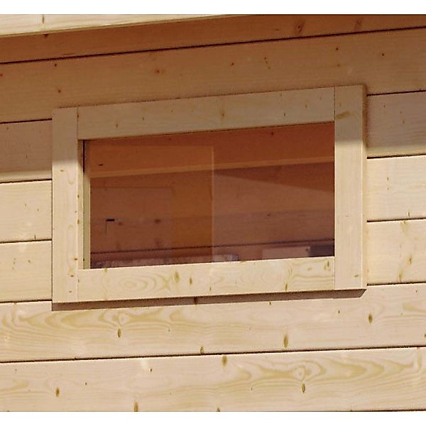 Karibu Systemhäuser Fenster 38 mm x 440 mm x 850 mm Aktion Naturbelassen günstig online kaufen