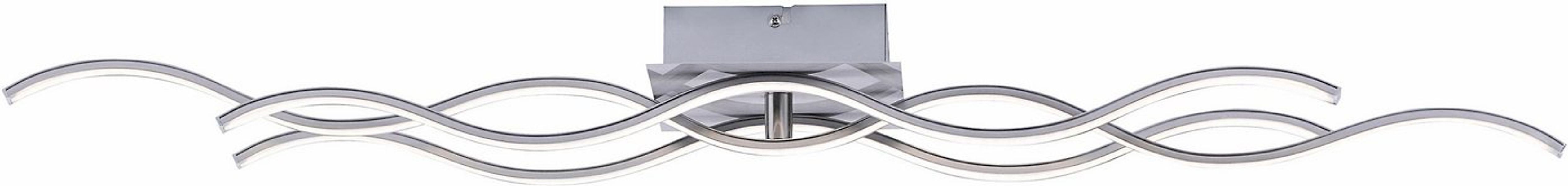 JUST LIGHT Deckenleuchte WELLA, LED fest integriert, Warmweiß, inklusive fe günstig online kaufen