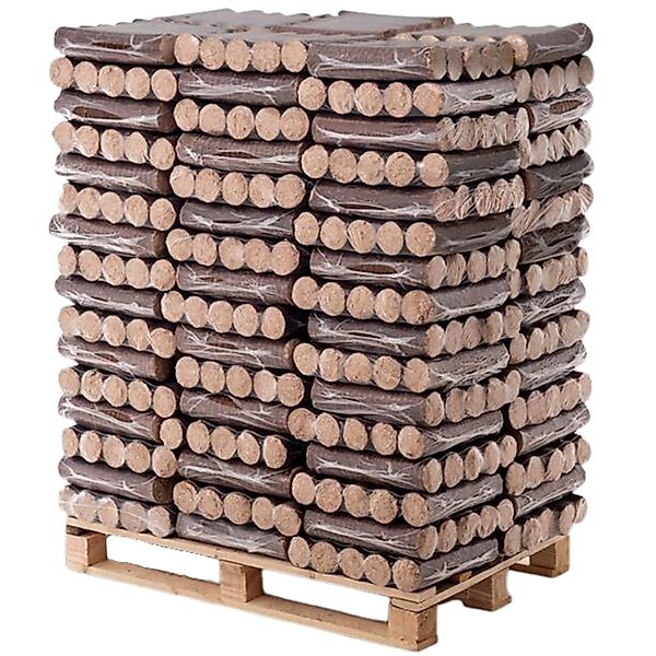holz4home Hartholz Eichenbriketts Holzbriketts 960 Kg Pro Palette günstig online kaufen