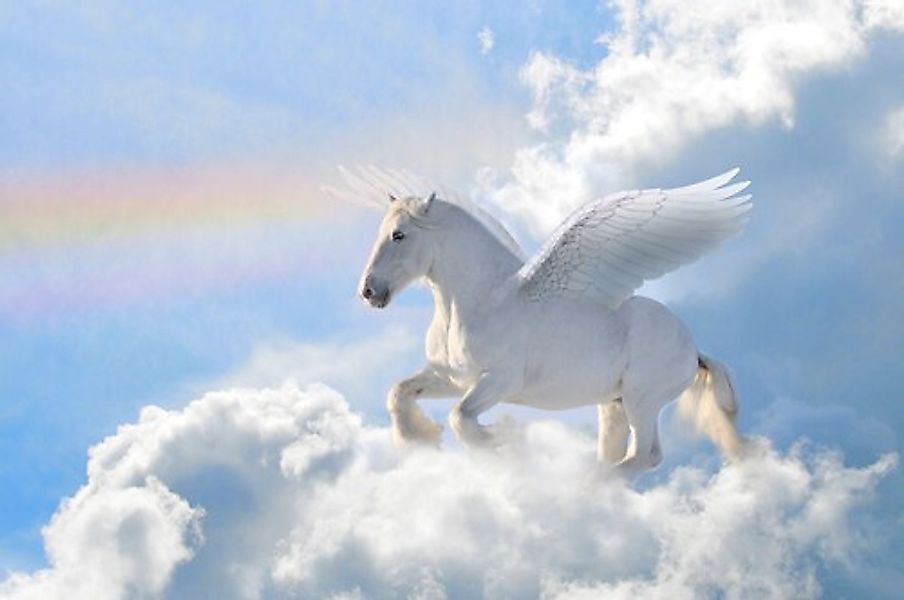 Papermoon Fototapete »Pegasus in the Clouds« günstig online kaufen