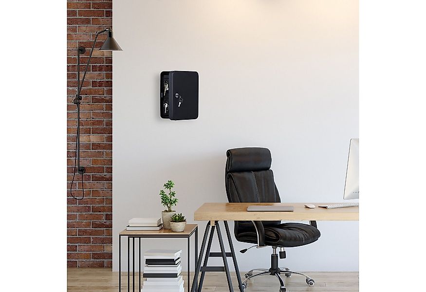 relaxdays Schlüsselkasten Abschließbarer Schlüsselkasten, schwarz günstig online kaufen