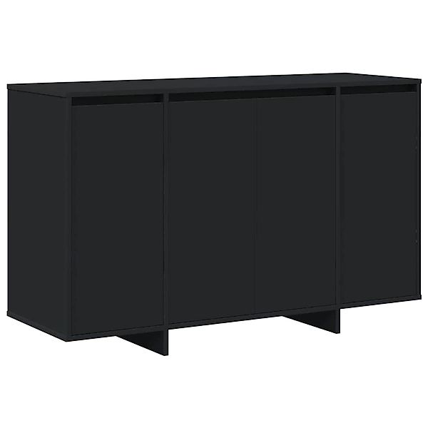 vidaXL Sideboard Schwarz 120 x 41 x 75 cm Holzwerkstoff 3333897 günstig online kaufen