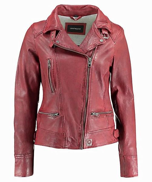 OAKWOOD Lederjacke Damen Bikerjacke VIDEO günstig online kaufen