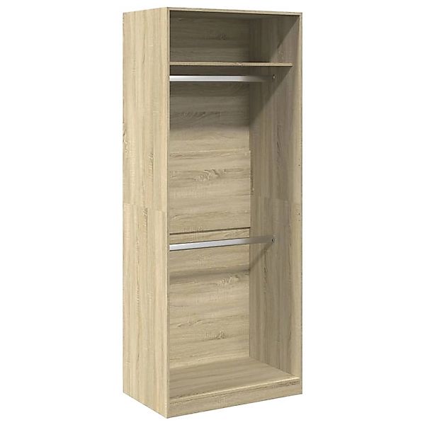 vidaXL Kleiderschrank Sonoma-Eiche 80x50x200 cm Holzwerkstoff 3307794 günstig online kaufen