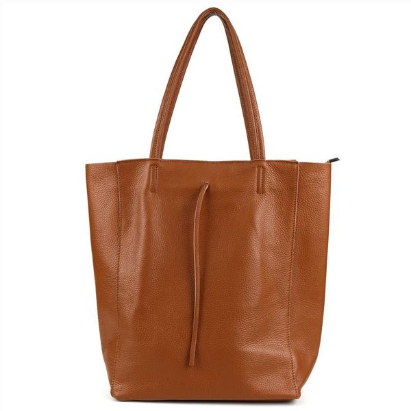 Sa-Lucca Schultertasche Damen echt Leder Shopper günstig online kaufen
