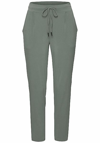 LASCANA Schlupfhose, aus glatter Jerseyqualität, leichte Sommerhose mit Tas günstig online kaufen