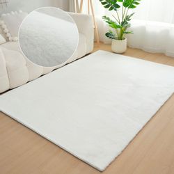 Bruno Banani Fellteppich Rabbit 2, Kunstfell günstig online kaufen