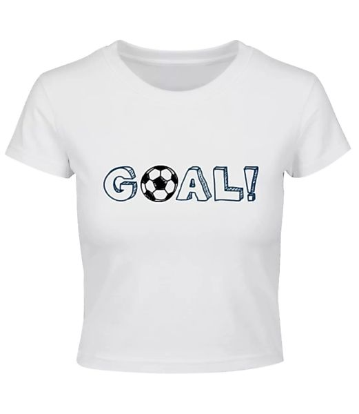 Football Goal Logo · Crop T-Shirt günstig online kaufen