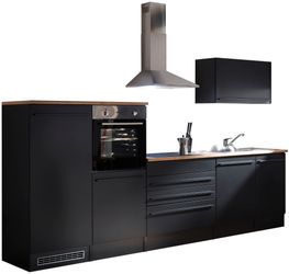 BASIC by Balculina Küchenzeile "Jazz" Breite 320 cm, wahlweise mit E-Geräte günstig online kaufen