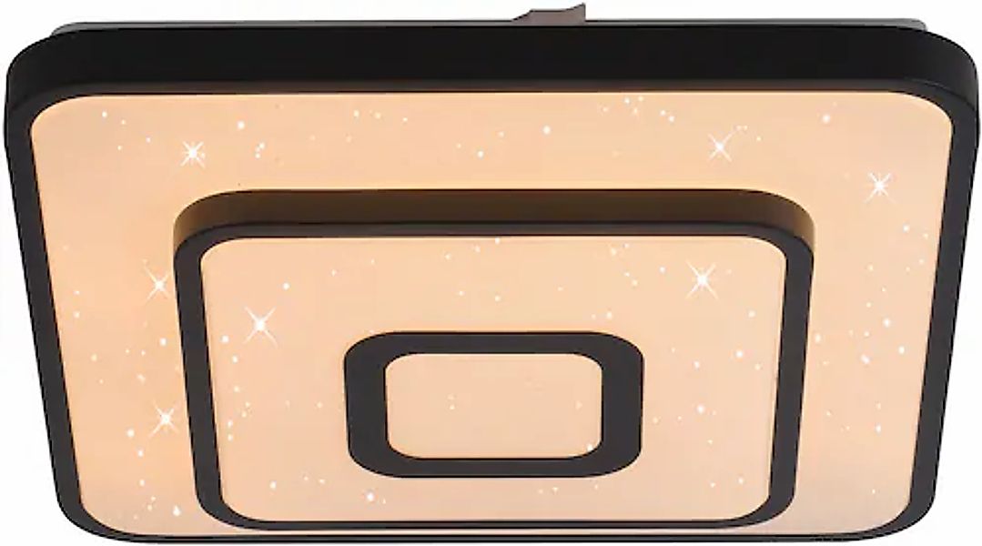 JUST LIGHT LED Deckenleuchte »TURANUS« LED-Board 1 Stk. Warmweiß Starry-Cov günstig online kaufen