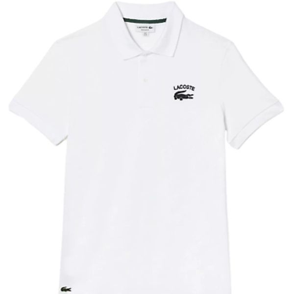 Lacoste  T-Shirts & Poloshirts Stretch Mini Piqué Polo Shirt - Blanc günstig online kaufen