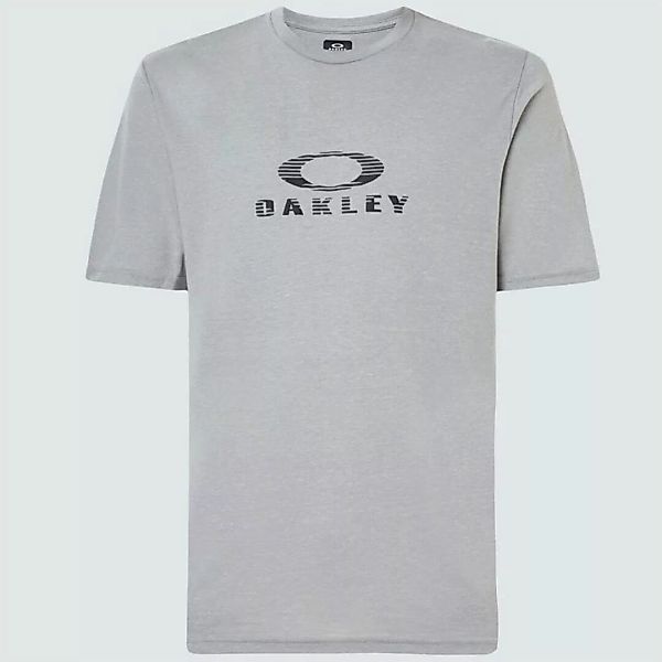 Oakley Apparel Striped Bark Kurzärmeliges T-shirt M Stone Gray günstig online kaufen