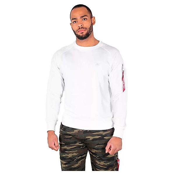 Alpha Industries X-fit Sweatshirt XS White günstig online kaufen