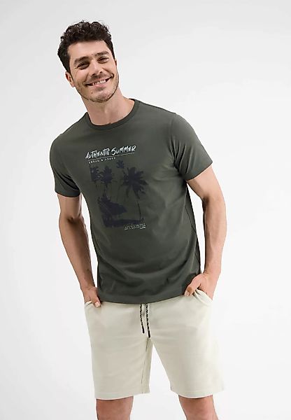 LERROS T-Shirt "LERROS T-Shirt mit Frontprint" günstig online kaufen