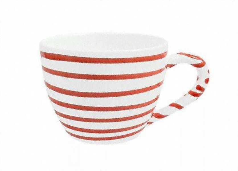 Gmundner Keramik Rotgeflammt Tee-Obertasse Maxima 0,4 L günstig online kaufen
