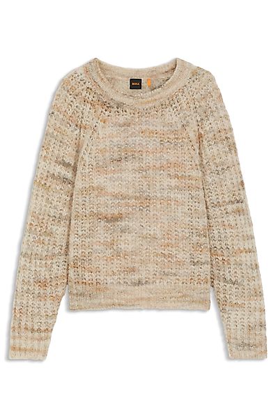 BOSS ORANGE Strickpullover "Fiambella Premium Damenmode", mit Rundhalsaussc günstig online kaufen