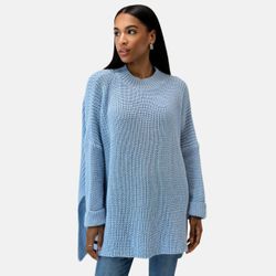 Elara Strickpullover Elara Damen Strickpullover Runderkragen günstig online kaufen