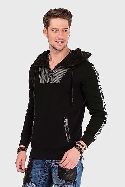 Cipo & Baxx Kapuzenpullover Pullover mit günstig online kaufen