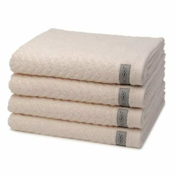 Ross 4 X Handtuch - im Set Smart Handtücher creme günstig online kaufen
