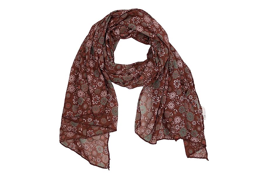 MIRROSI Modeschal Asymmetrischer Schal, Made in Italy 20% Seide 80% Baumwol günstig online kaufen