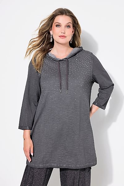 MIAMODA T-Shirt T-Shirt A-Linie ColdDyed Strass-Verlauf günstig online kaufen