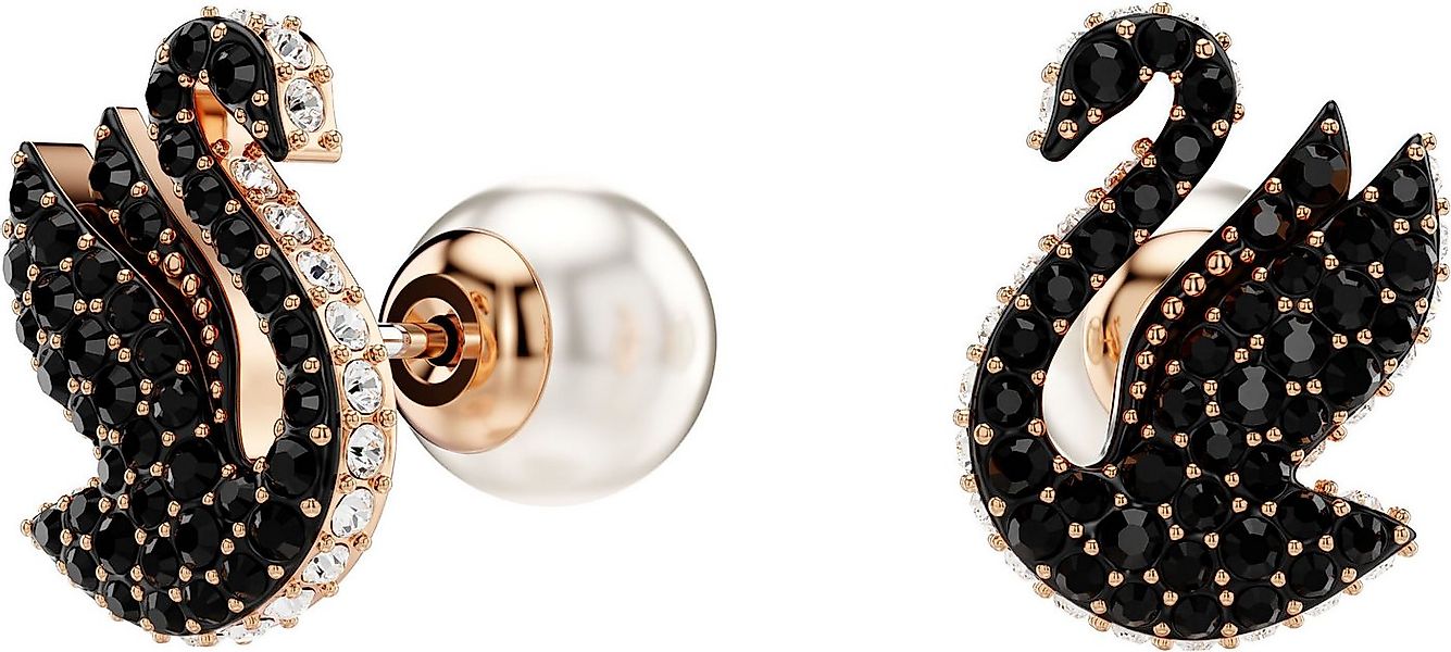 Swarovski Paar Ohrstecker Swarovski Iconic Swan, mit Swarovski® Kristall - günstig online kaufen