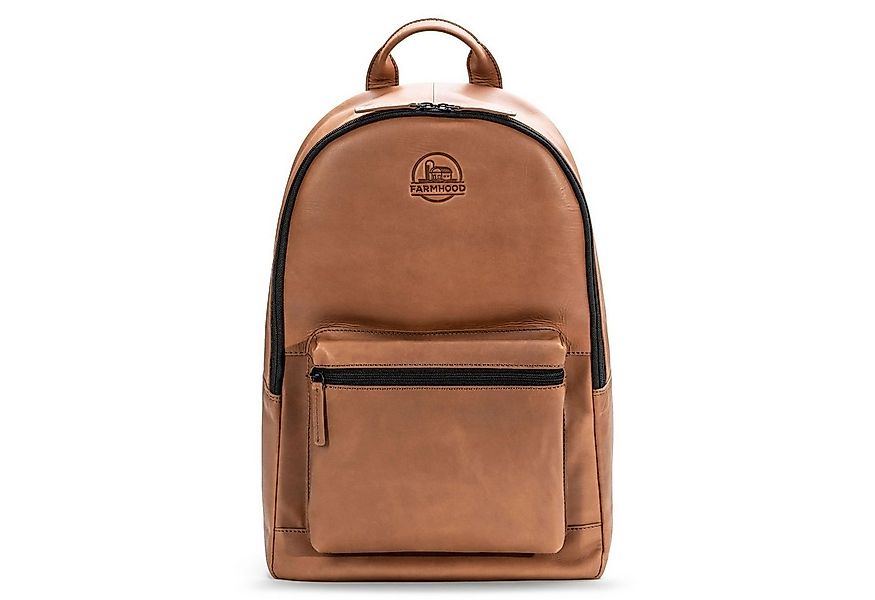 Farmhood Laptoprucksack Nashville, Leder günstig online kaufen