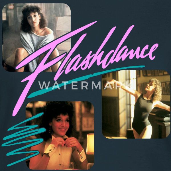 Spreadshirt T-Shirt Flashdance 80er-Design Mit Alex günstig online kaufen