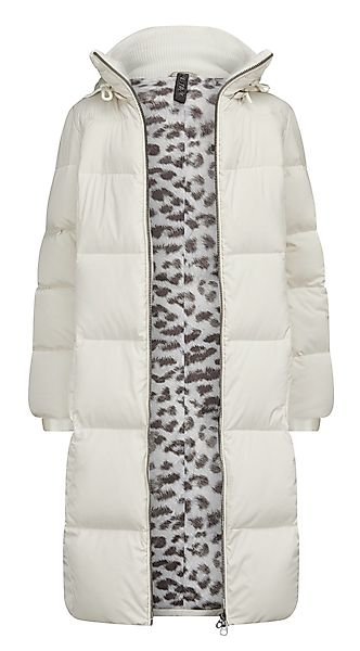 Milestone Daunenmantel MSNicoletta Steppmantel mit Schneeleopard-Printfutte günstig online kaufen